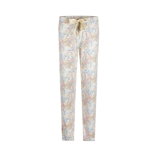 Charlie Choe lange pyjama broek - P55110-38 - Off white bloemen