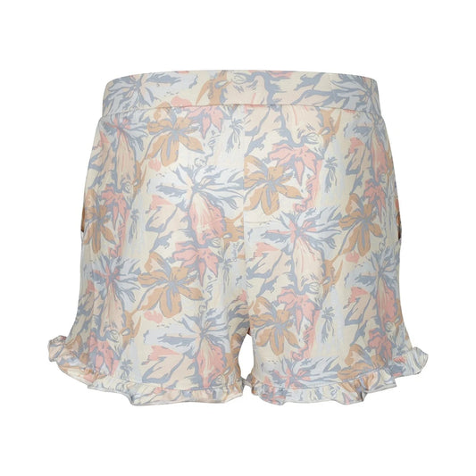 Charlie Choe korte broek shortama - P55108-38 - Off white bloemen