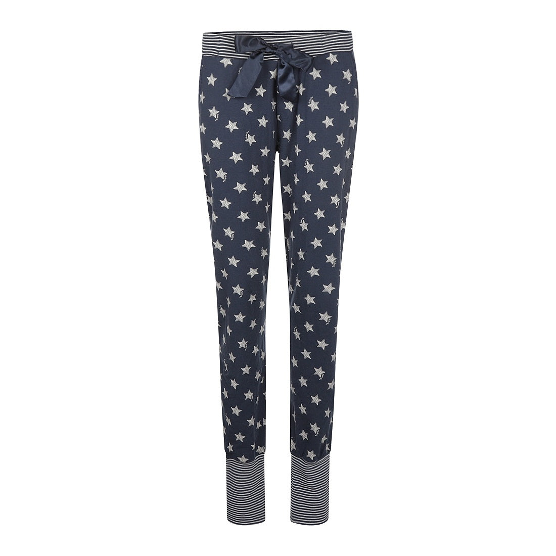 Charlie Choe Dames Pyjama broek - T47131-38 - Donker blauw sterren