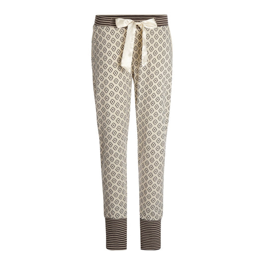 Charlie Choe Dames Pyjama broek - T47108-38 - Off white