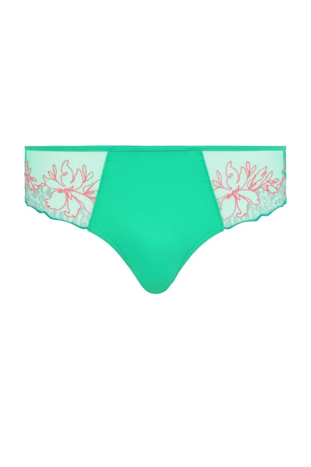 Chantelle pulp Slip brazilian - Spice C22BBO - groen roze A53