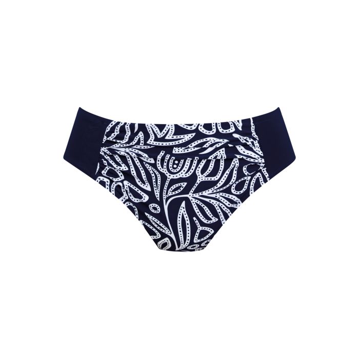 Anita voorgevormde bikiniset zonder beugel - Flower Dots 8404-0-1 Elle+Mea - Marine wit