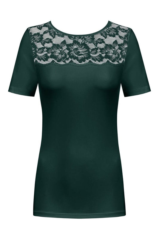 Mey top t-shirt - Sensual Sense 56010 - Green Leaves