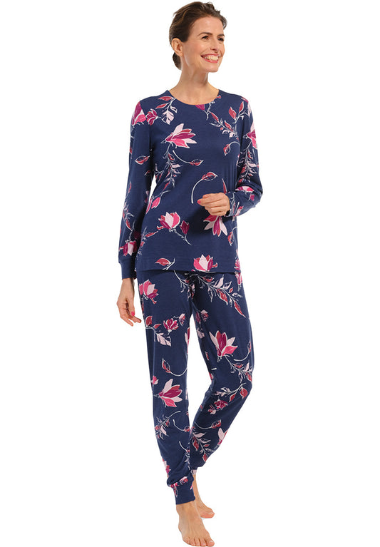 Pastunette pyjama winterbloemen - 20232-100-2 - dark blue