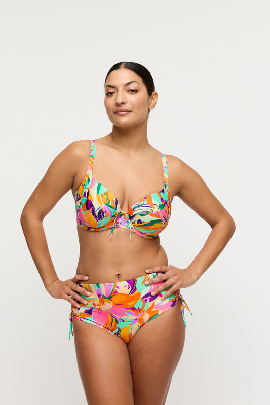 PrimaDonna Swim Volle Cup BikiniSET met tailleslip - Varadeo 4013910 + 4013952 - Bright Tropics