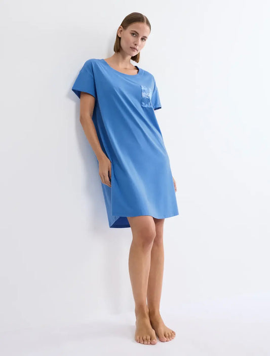Triumph nachthemd korte mouw - Nightdresses NDK X - 005J Ciel
