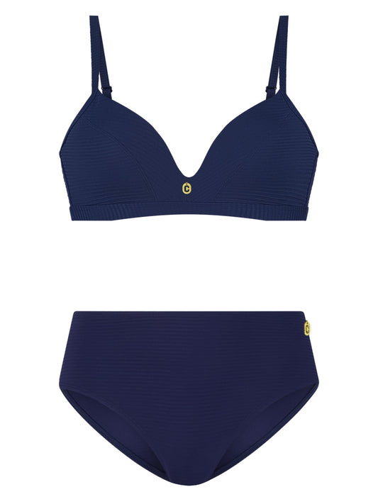 ten Cate Beach Plunge padded bikini set - 60659/60665 - Ink Blue (1640)