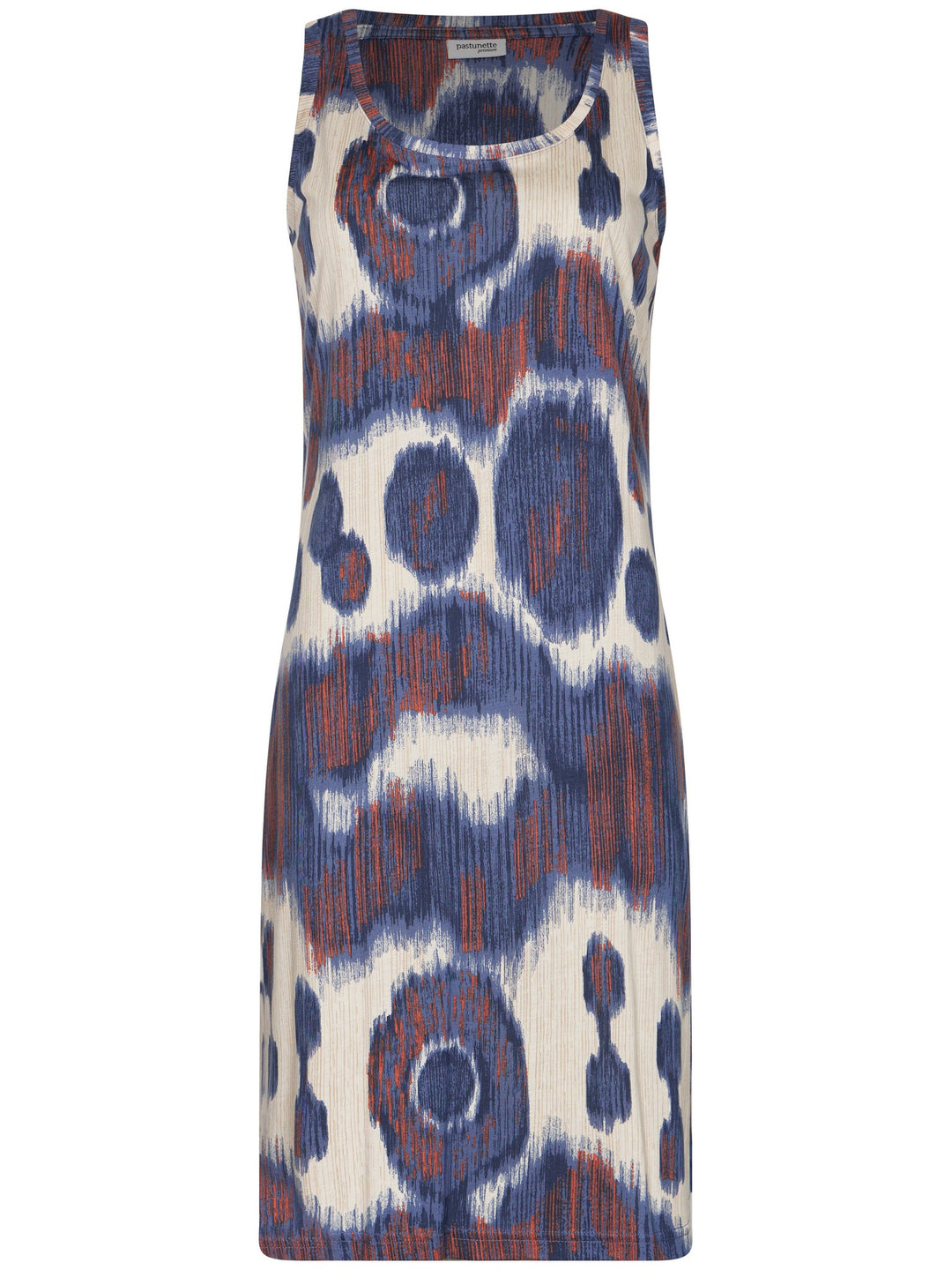 Pastunette Premium mouwloos Nachthemd - Indigo Flow 111261-220-1 - donker blauw