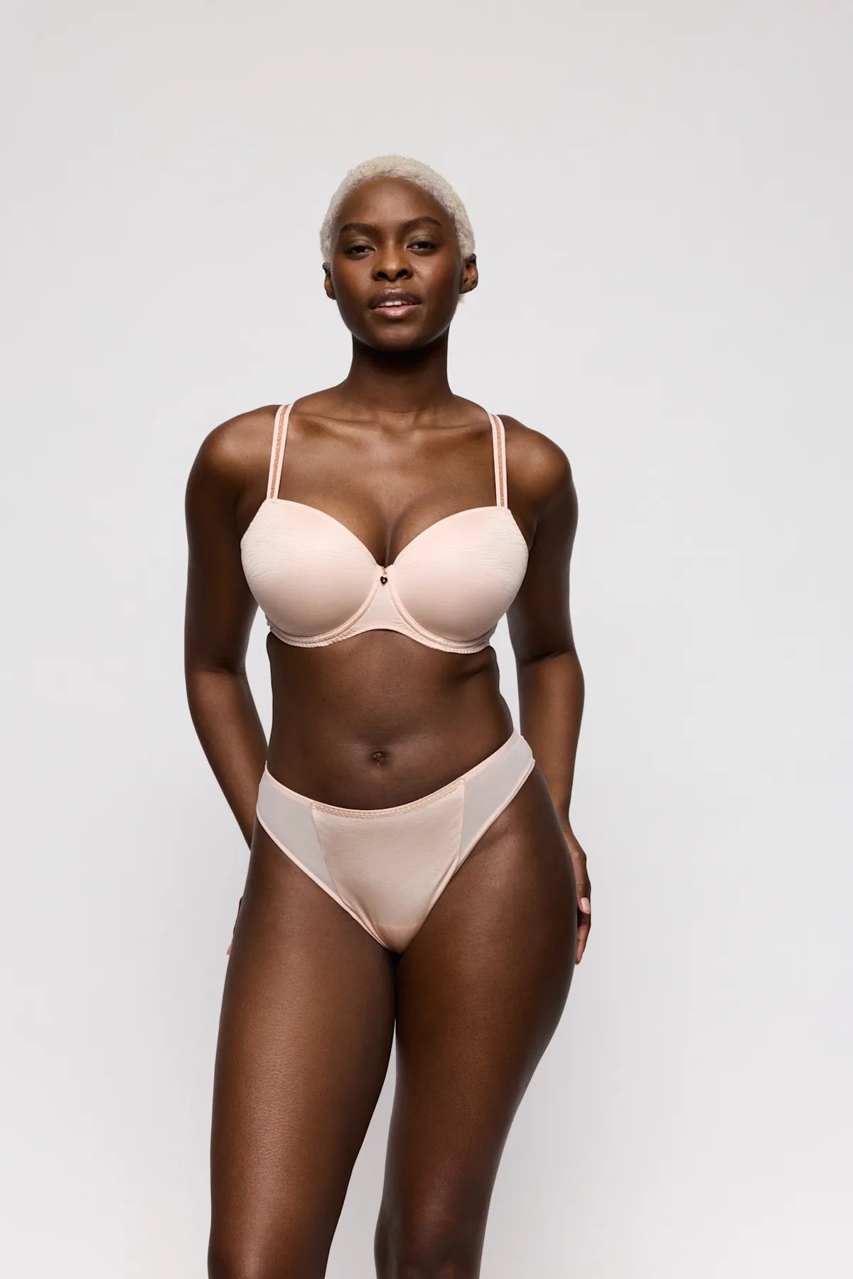 Prima Donna Twist Voorgevormde balconette BH* - Briane 0242522 - Pearl pink