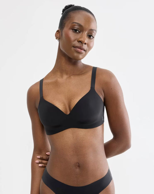 Sloggi BH voorgevormd zonder beugel -  ZERO Feel 2.0 The Up Tshirt Bra R - zwart