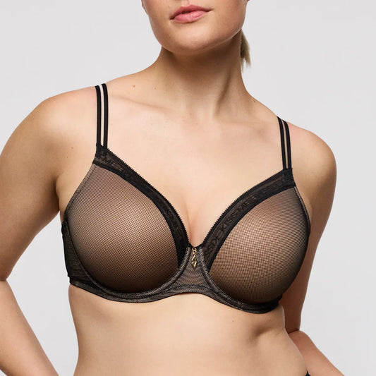 Prima Donna Twist Mousse Bh Hartvorm* - Cools 0242560 - Zwart