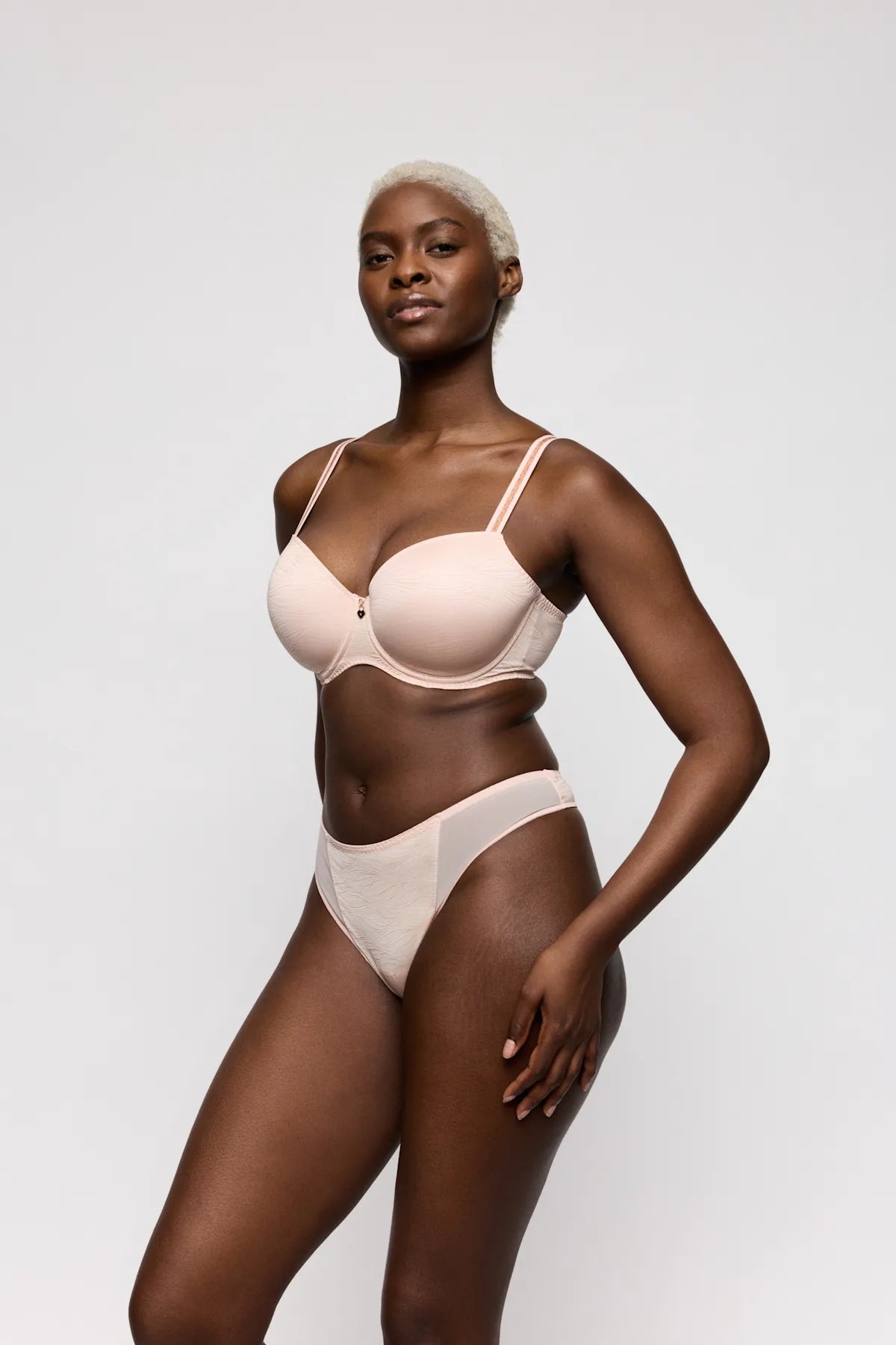 Prima Donna Twist Voorgevormde balconette BH* - Briane 0242522 - Pearl pink