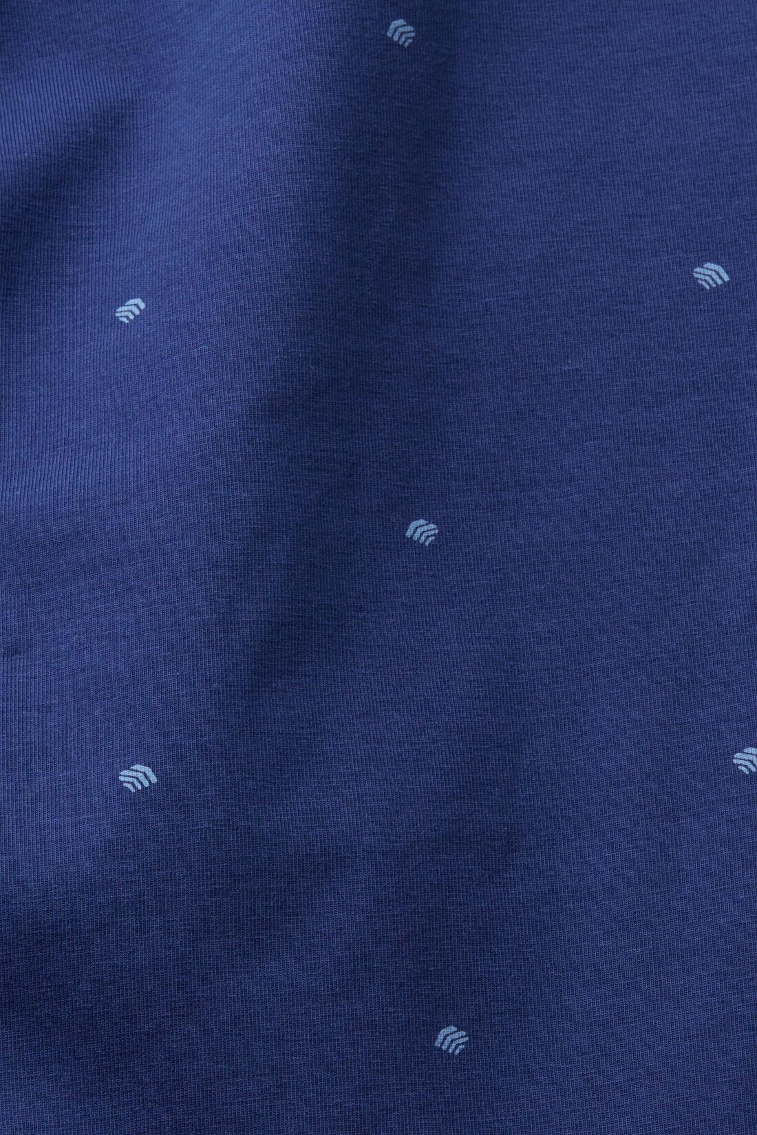 Esprit shortama korte mouw all-over print - Seasonal print co sus 033ER1Y320 - dark blue