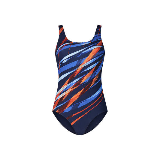 ten Cate Swim (Tweka) badpak soft cup - 10961 - Sporty stripes