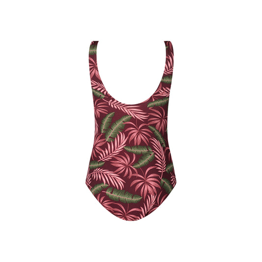 ten Cate Swim (Tweka) badpak soft cup - 10961 - Jungle leaves pink