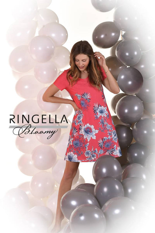 Ringella Bloomy nachthemd - 1251002 - rood