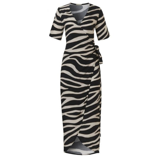 TC WOW - Wrap Dress - 20221 - zebra