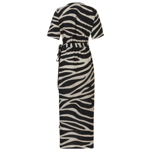 TC WOW - Wrap Dress - 20221 - zebra
