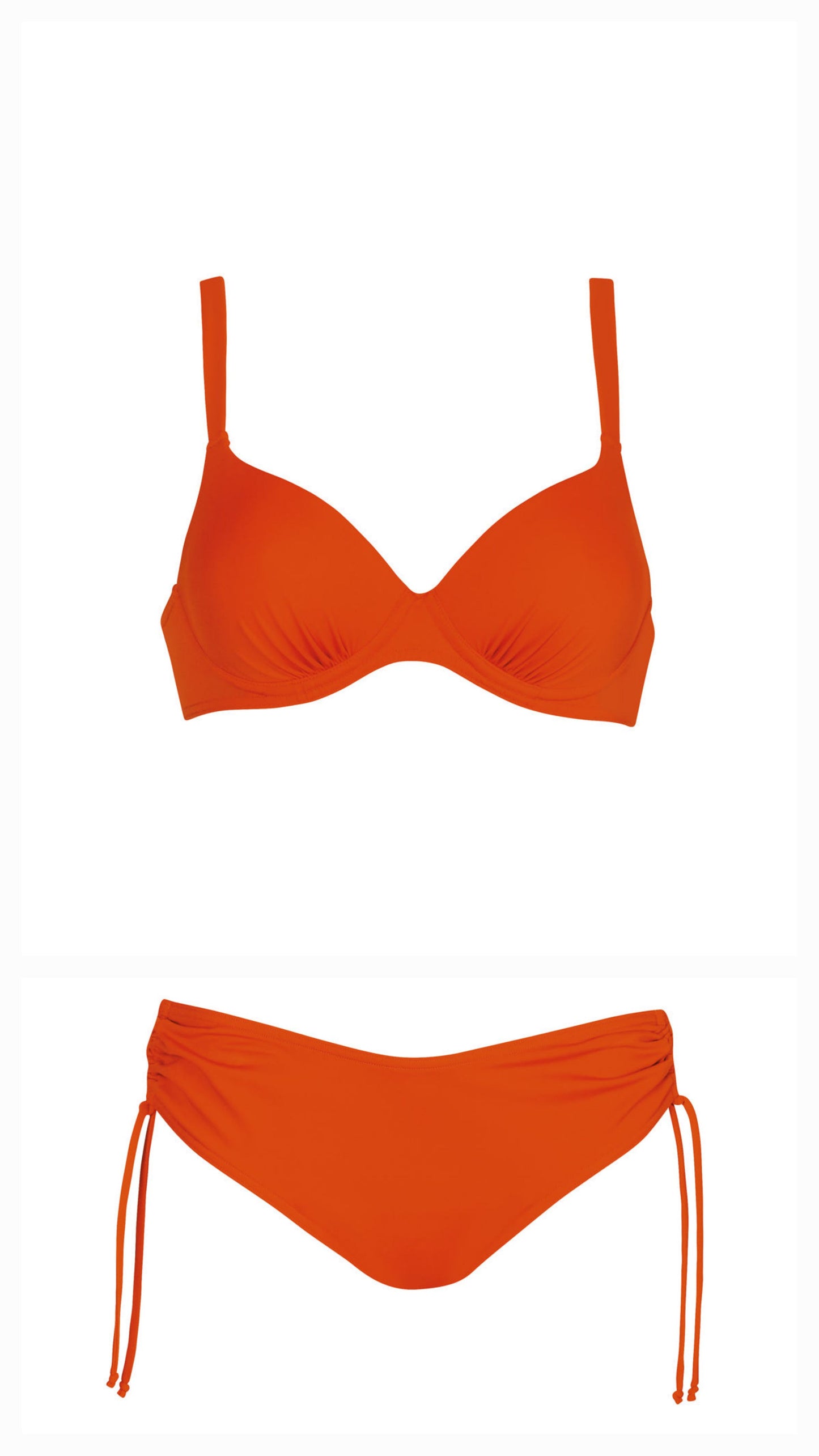 Olympia voorgevormde Bikini met beugel - 31187 en 31201 - Koraal