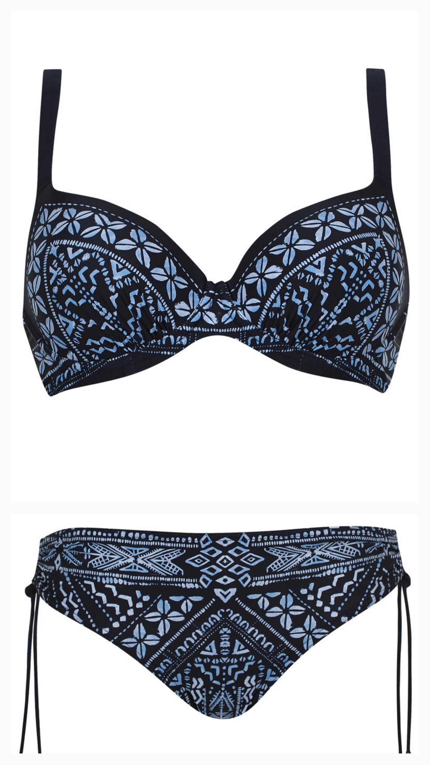 Olympia voorgevormde Bikini met beugel - 31667 en 31668 - nachtblauw