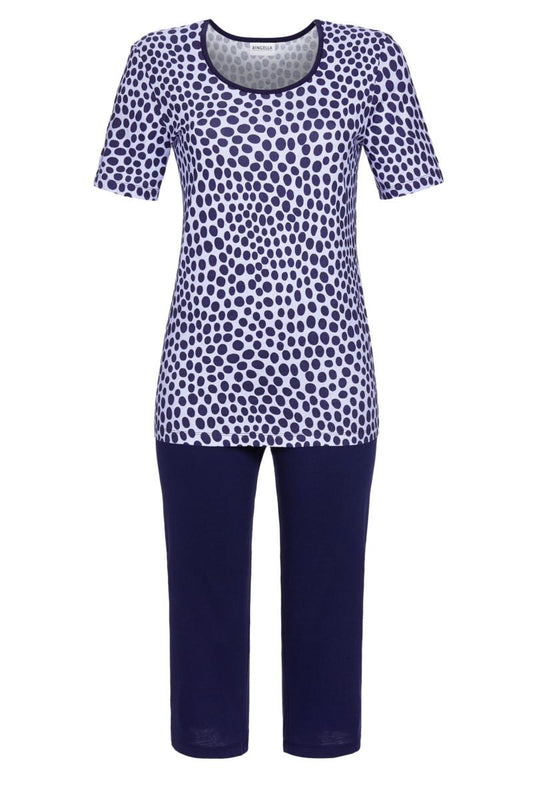 Ringella Pyjama met capri broek - 2211214 - donker blauw