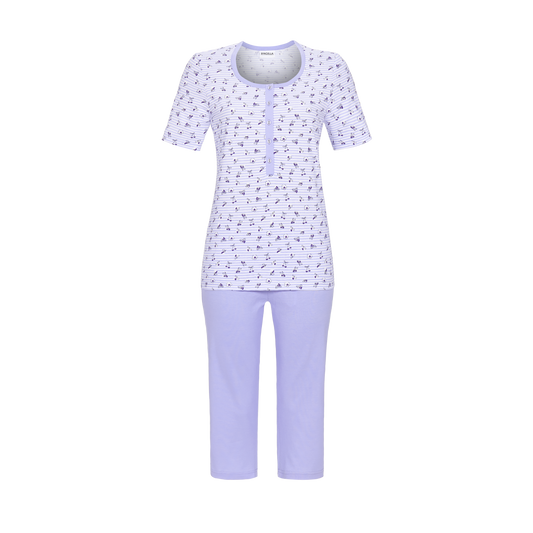 Ringella Pyjama met capri broek - 2211216 - licht blauw