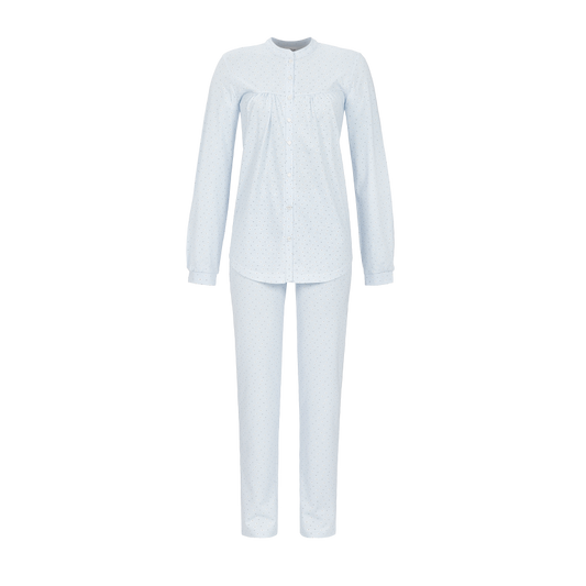 Ringella pyjama Doorknoop jas klassiek - 2511223 - licht blauw