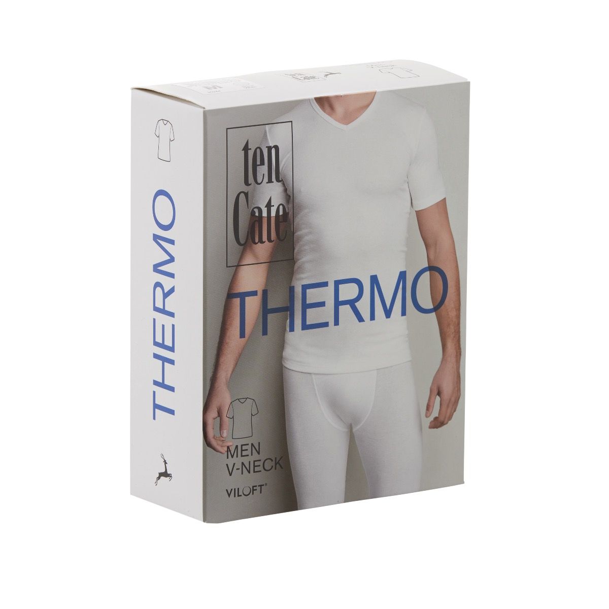 ten Cate Thermo Heren - Thermo V-shirt korte mouw 30244 - 2 kleuren