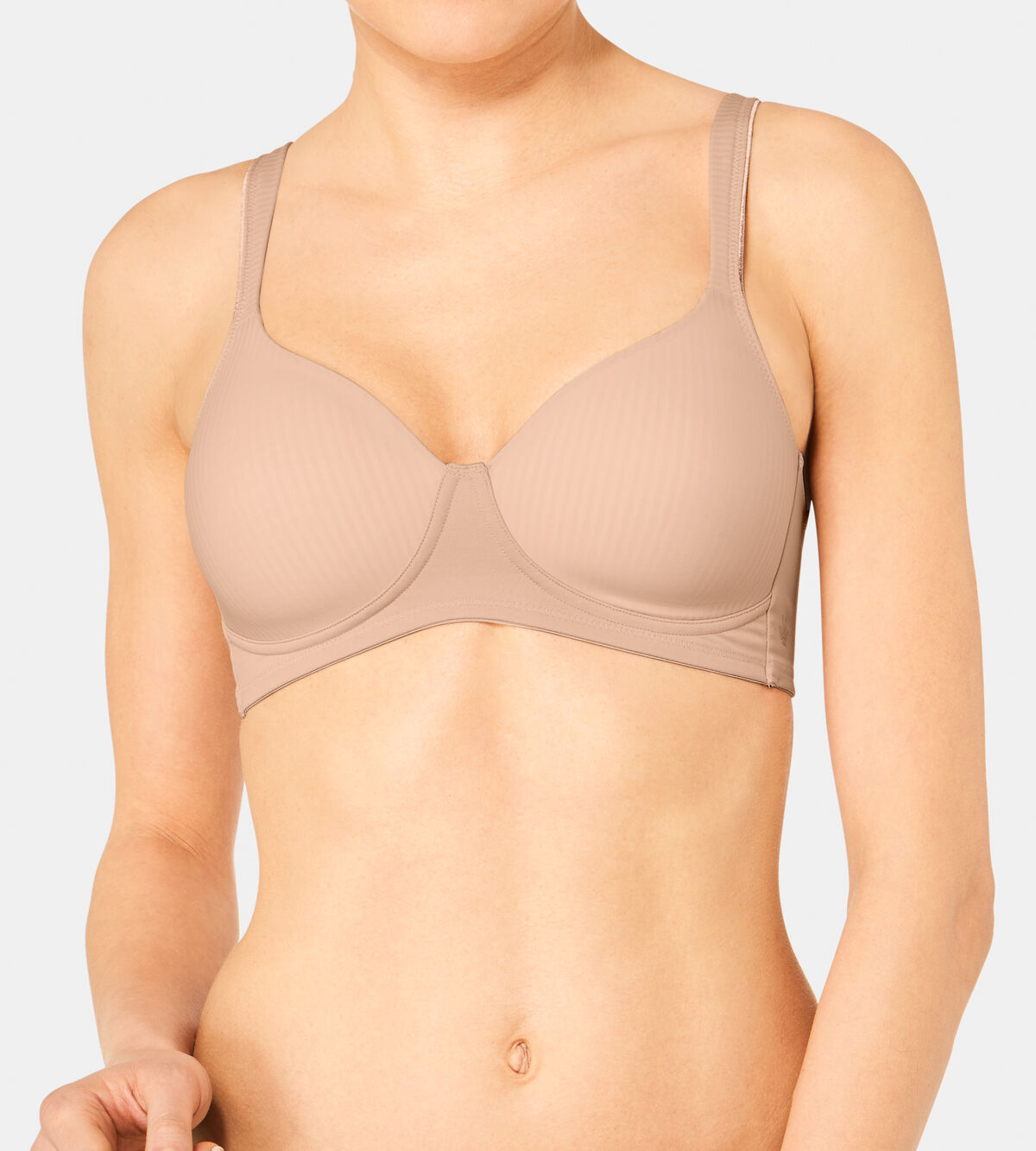 TRIUMPH Voorgevormde bh zonder beugel - MODERN SOFT+COTTON P - 3 kleuren