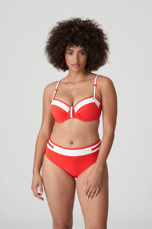 Prima Donna SWIM Voorgevormde balconette bikini met tailleslip - Istres 4008516 / 4008551 - Pomme D Amour
