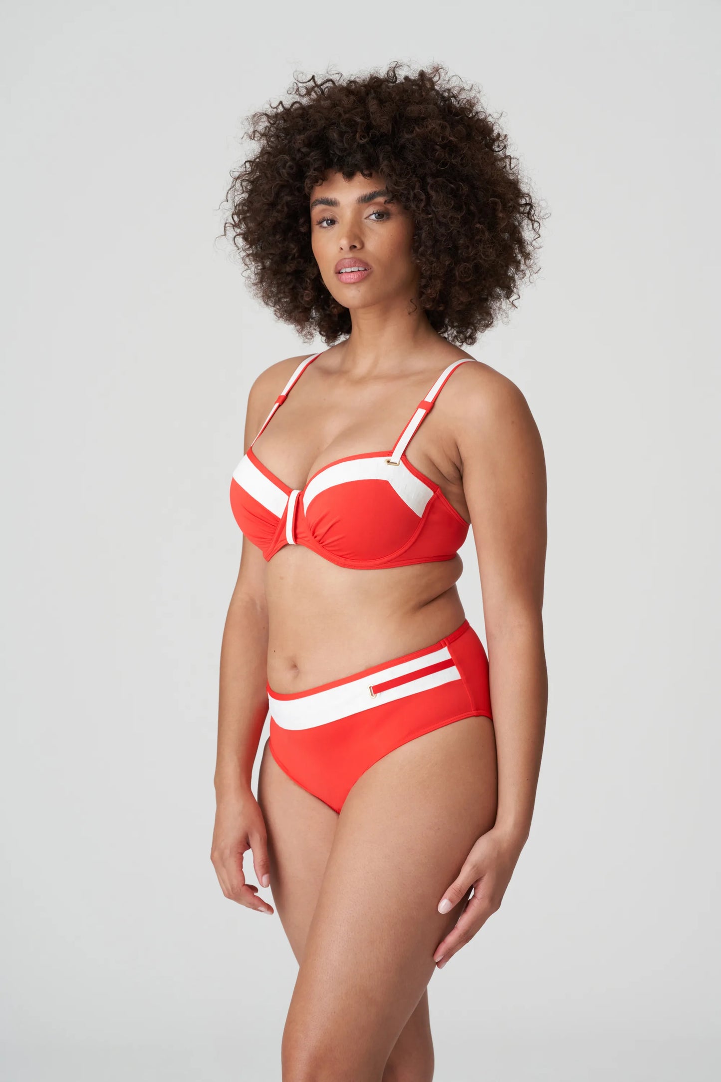 Prima Donna SWIM Voorgevormde balconette bikini met tailleslip - Istres 4008516 / 4008551 - Pomme D Amour