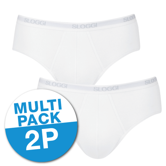 SLOGGI MEN BASIC Heren midi 2 PACK - 3 kleuren