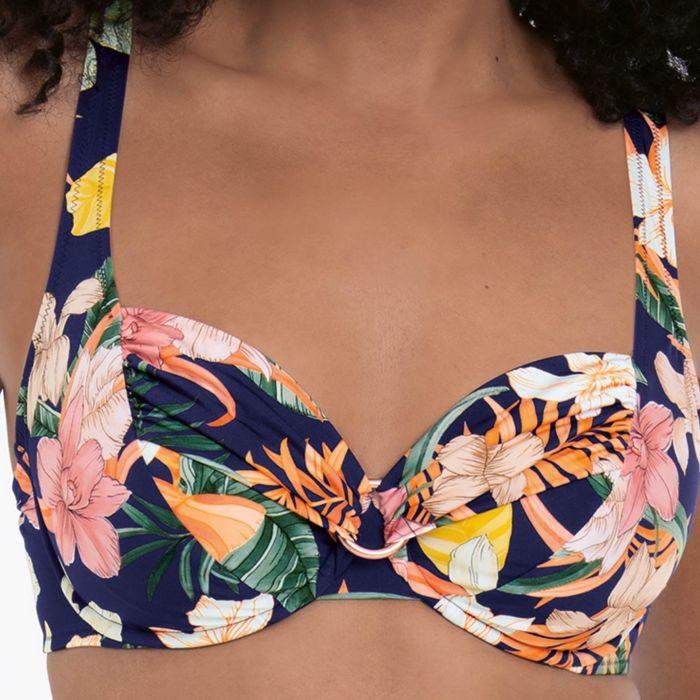 Rosa Faia beugel bikiniset -  Hermine 8754  - Deep lagoon (383)