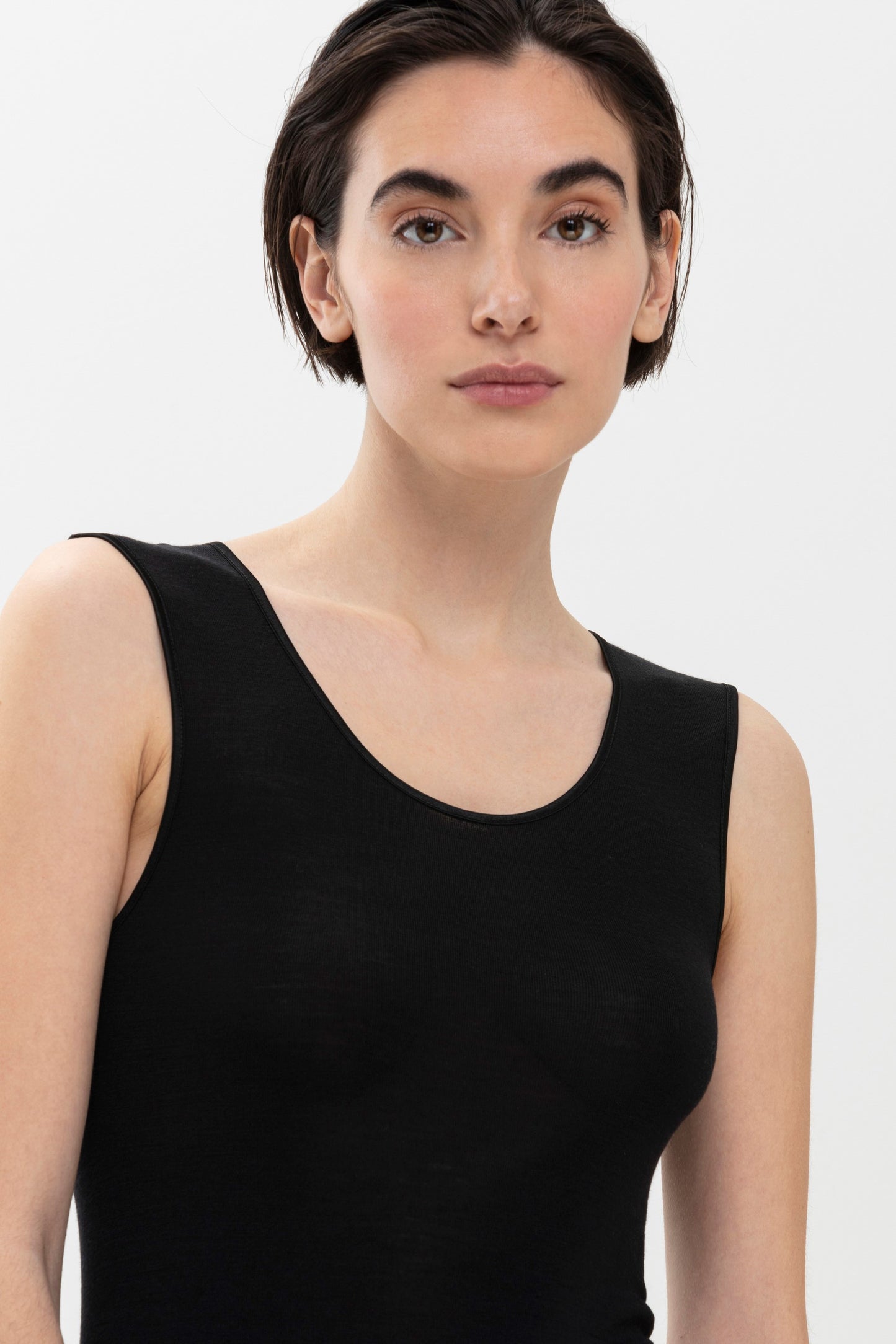 Mey mouwloos shirt - 66575 -  Wol/zijde